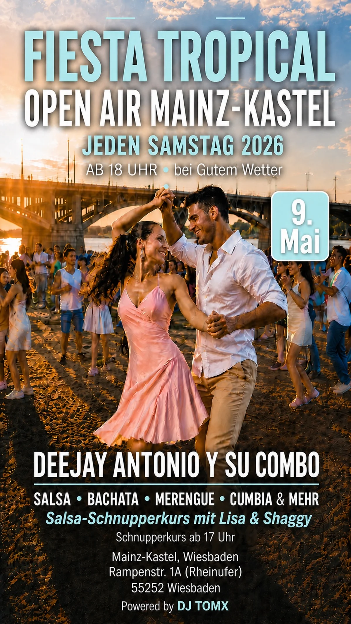 Fiesta Tropical – Open Air Mainz-Kastel Flyer