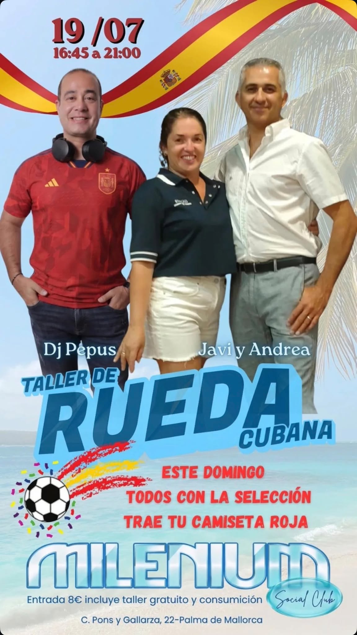 Taller de Rueda Cubana Flyer