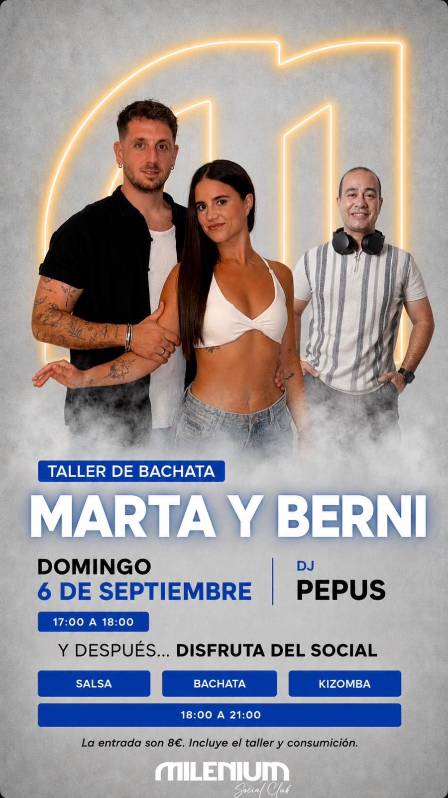 Taller de Bachata Flyer