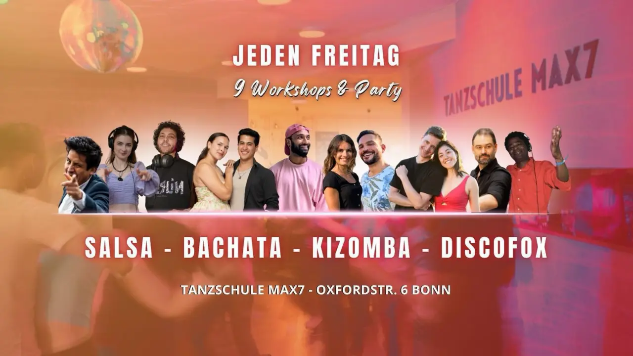 Salsa Cubana – Bachata – Kizomba – Discofox