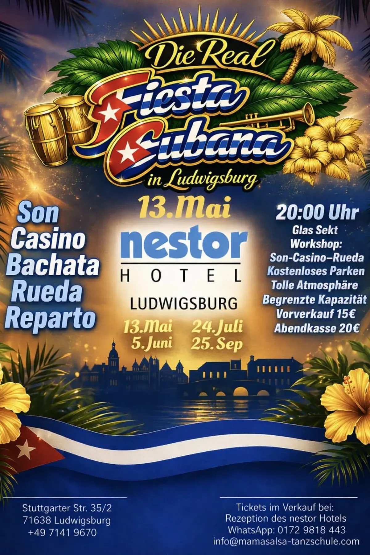 Die Real Fiesta Cubana in Ludwigsburg