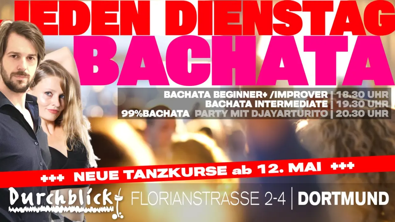 BACHATA Tanzkurse + Party (jeden Dienstag)