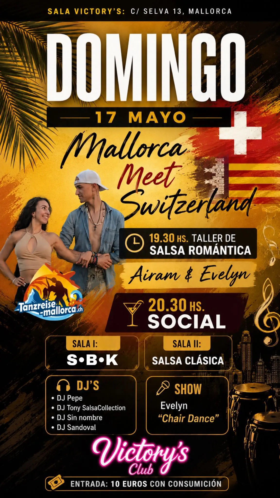 Mallorca Meet Switzerland — Domingo 17 Mayo