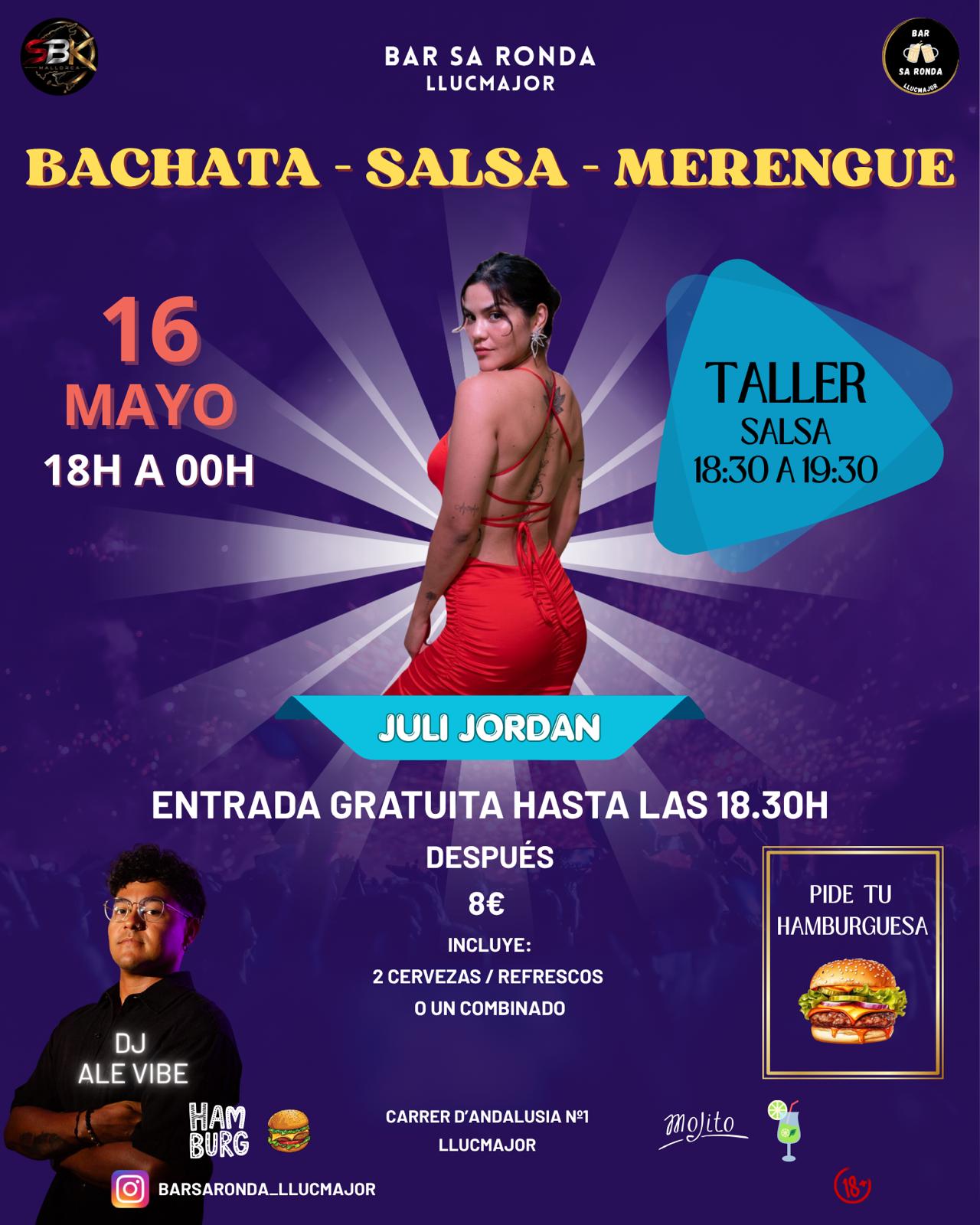 Bachata – Salsa – Merengue (Bar Sa Ronda)