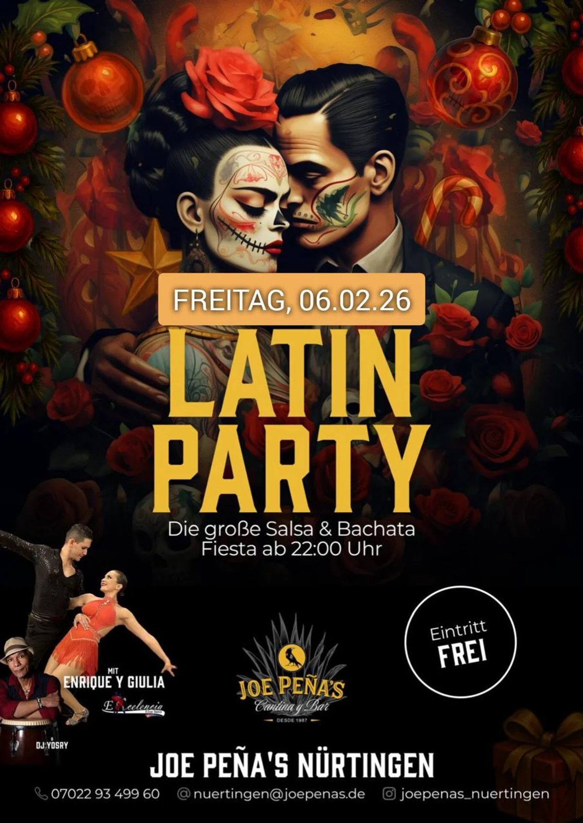 LATIN PARTY – Salsa & Bachata Fiesta