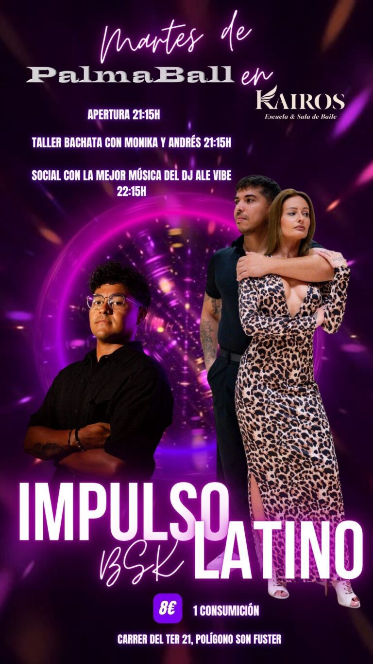 Impulso Latino — Martes de PalmaBall en Kairos