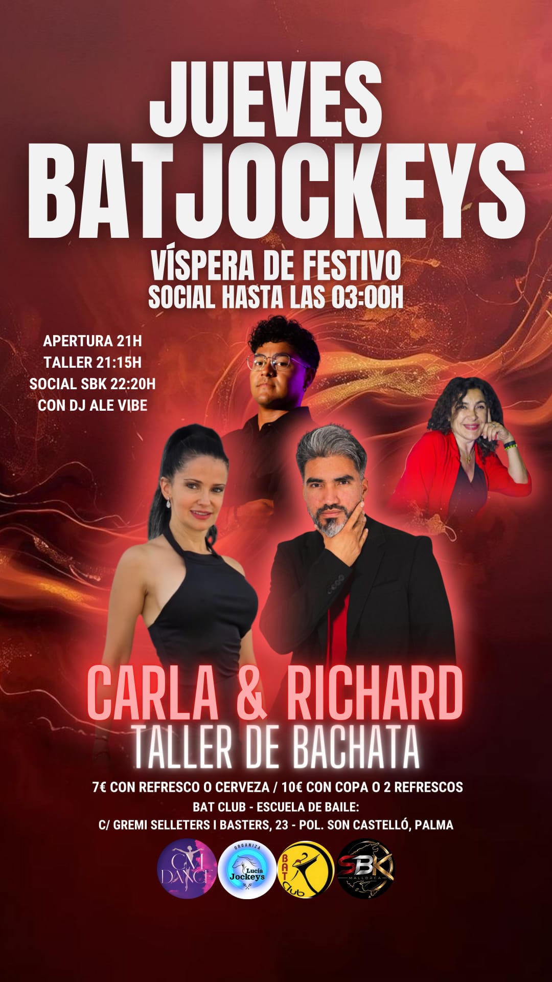 Batjockeys – Taller de Bachata (Carla & Richard)