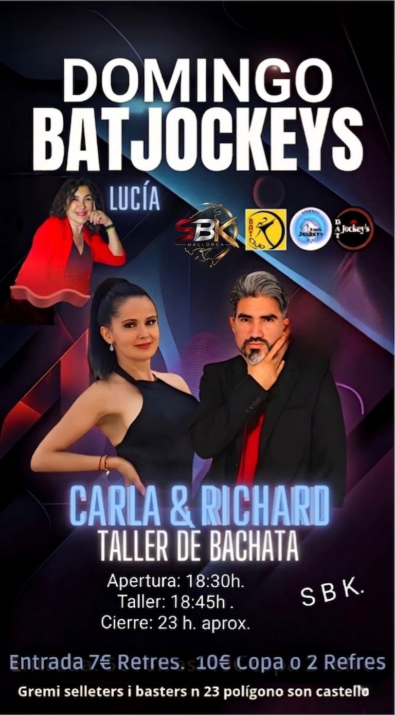 Domingo BatJouckeys — Taller de Bachata