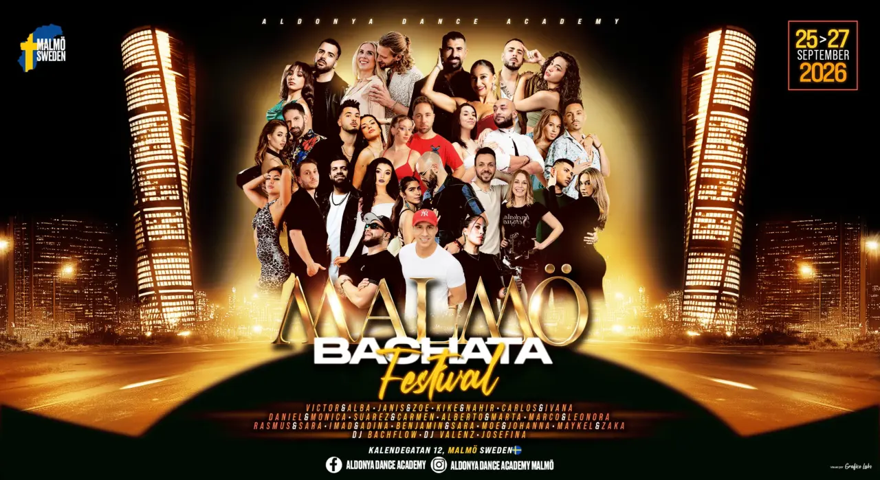 Malmö Bachata Festival (Швеция) – Сентябрь 2026