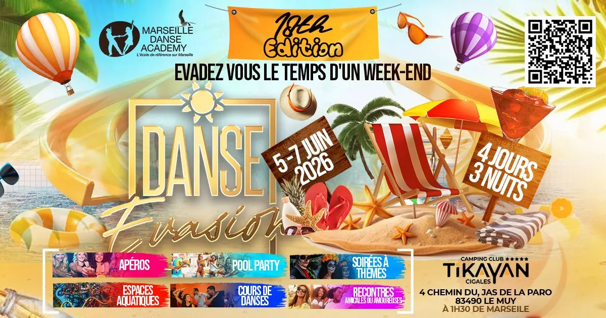 Danse Évasion 2026 – 18. edycja w Le Muy, Francja