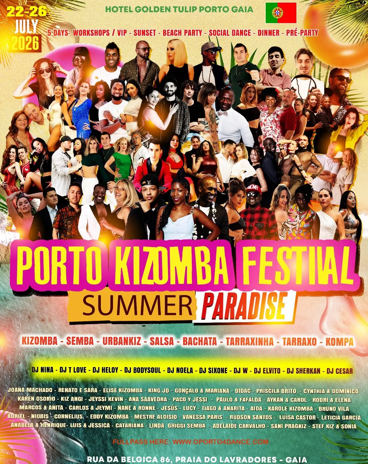 PORTO KIZOMBA FESTIVAL – PARADISO ESTIVO