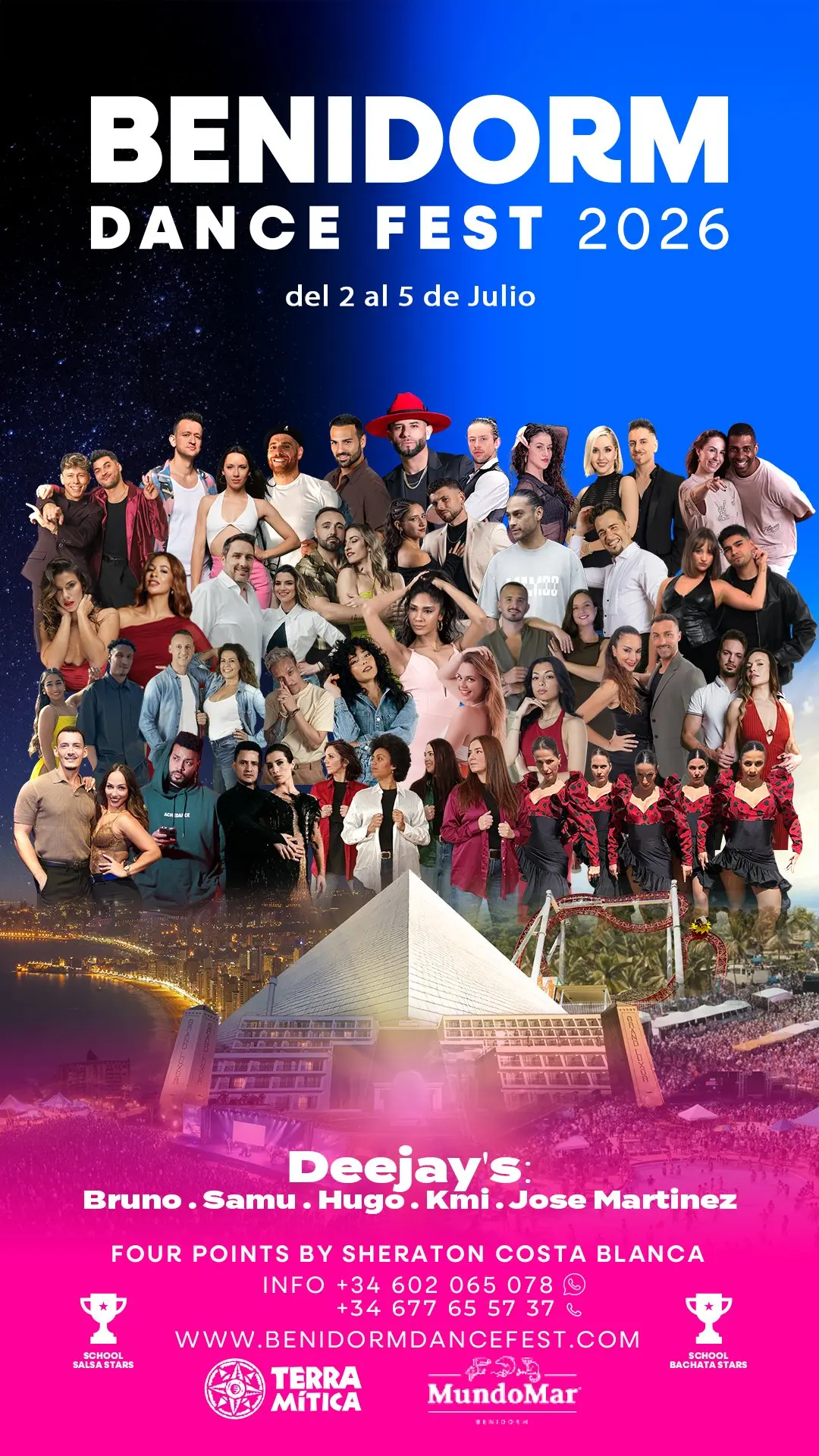 Benidorm Dance Fest 2026 – 2-6 Luglio a Benidorm