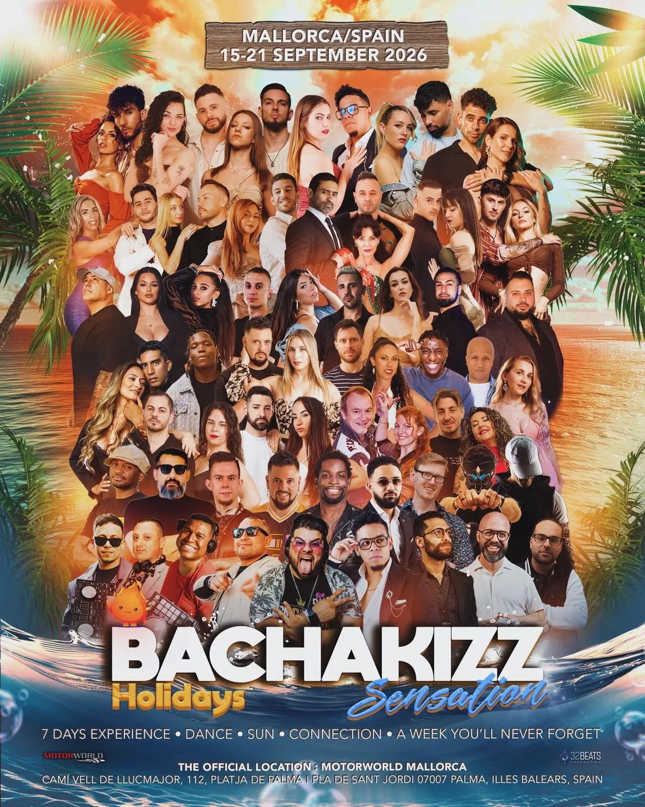 BachaKizz Sensation Holidays – 1 settimana a Maiorca/Spagna