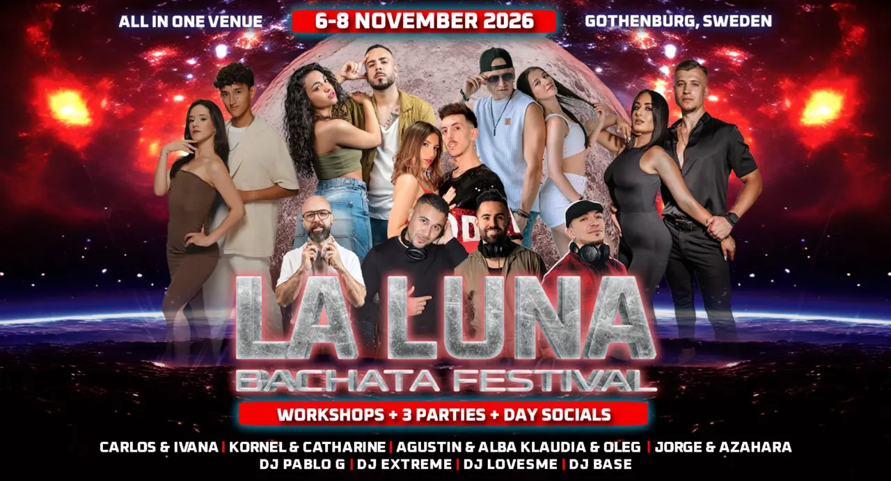 La Luna Festival 2026 – Bachata a Göteborg