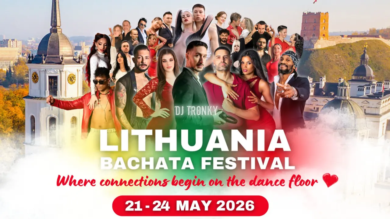 LITHUANIA Bachata Festival 2026 ★ 21-24 maggio ★ Vilnius
