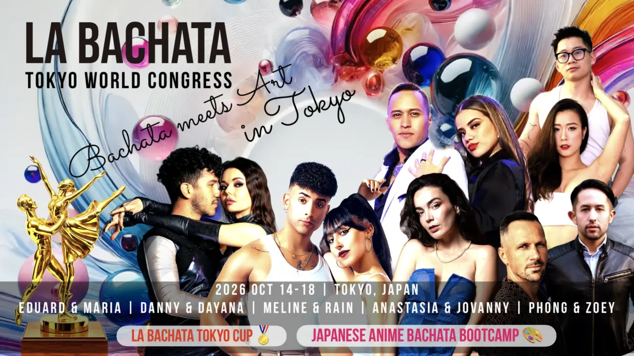 La Bachata Tokyo World Congress 2026 – La Bachata incontra l'Arte a Tokyo