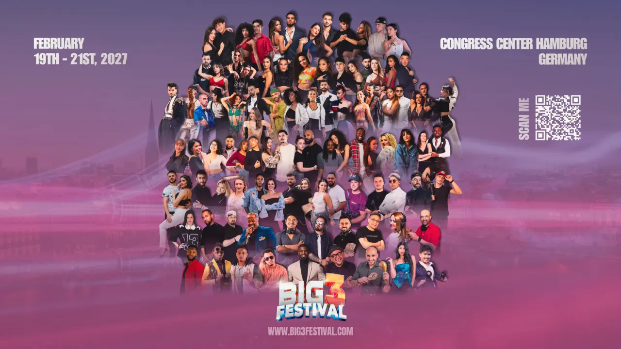 BIG3 FESTIVAL 2027 – Il più grande festival di ballo latino in Germania