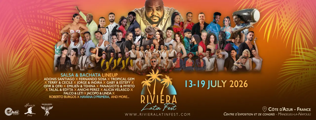 RIVIERA LATIN FEST 2026 – Сальса и бачата на Лазурном Берегу
