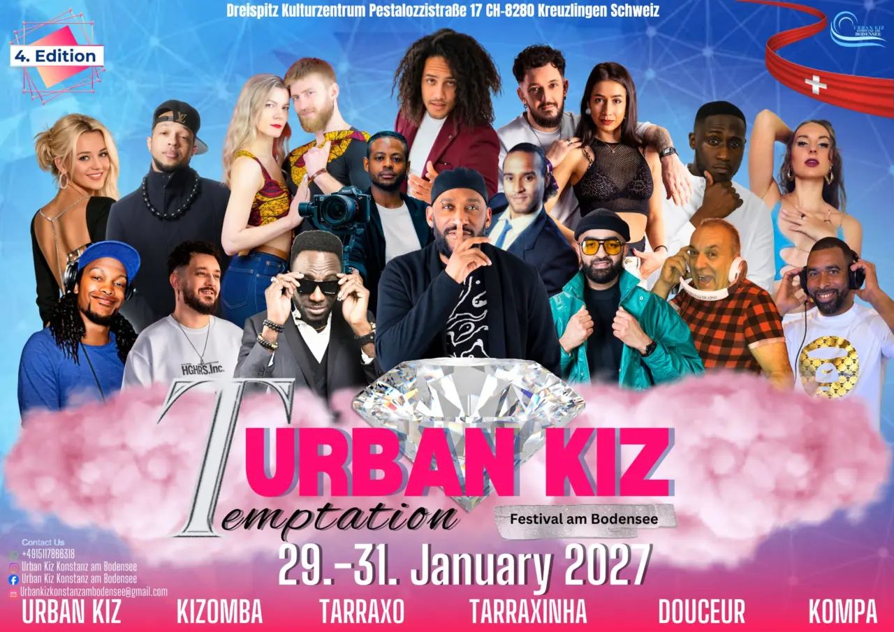 Urban Kiz Temptation Festival на Боденском озере – 4-й выпуск