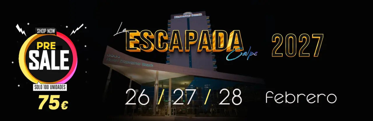 La Escapada Calpe 2027 – 50% Salsa, 50% Bachata, 100% Escapada – 26-28 фев 2027