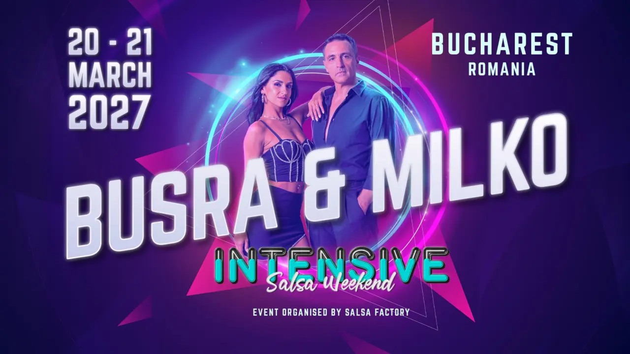 Intensive Salsa Weekend 2027 с Бусрой и Милко в Бухаресте