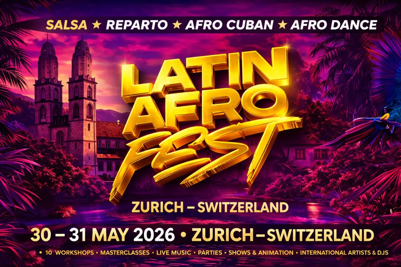 LATIN AFRO FEST ZURICH 2026 – Salsa, Reparto и Afro Dance