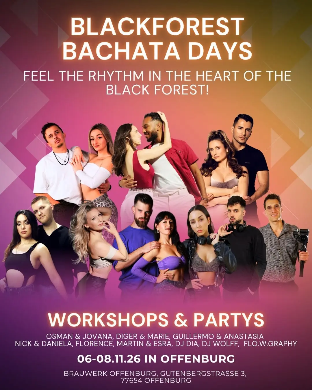 Black Forest Bachata Days 2026 – 2a Edizione a Offenburg