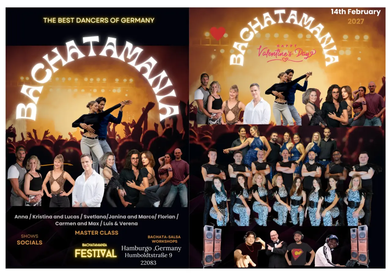 BACHATAMANIA FESTIVAL – San Valentino ad Amburgo