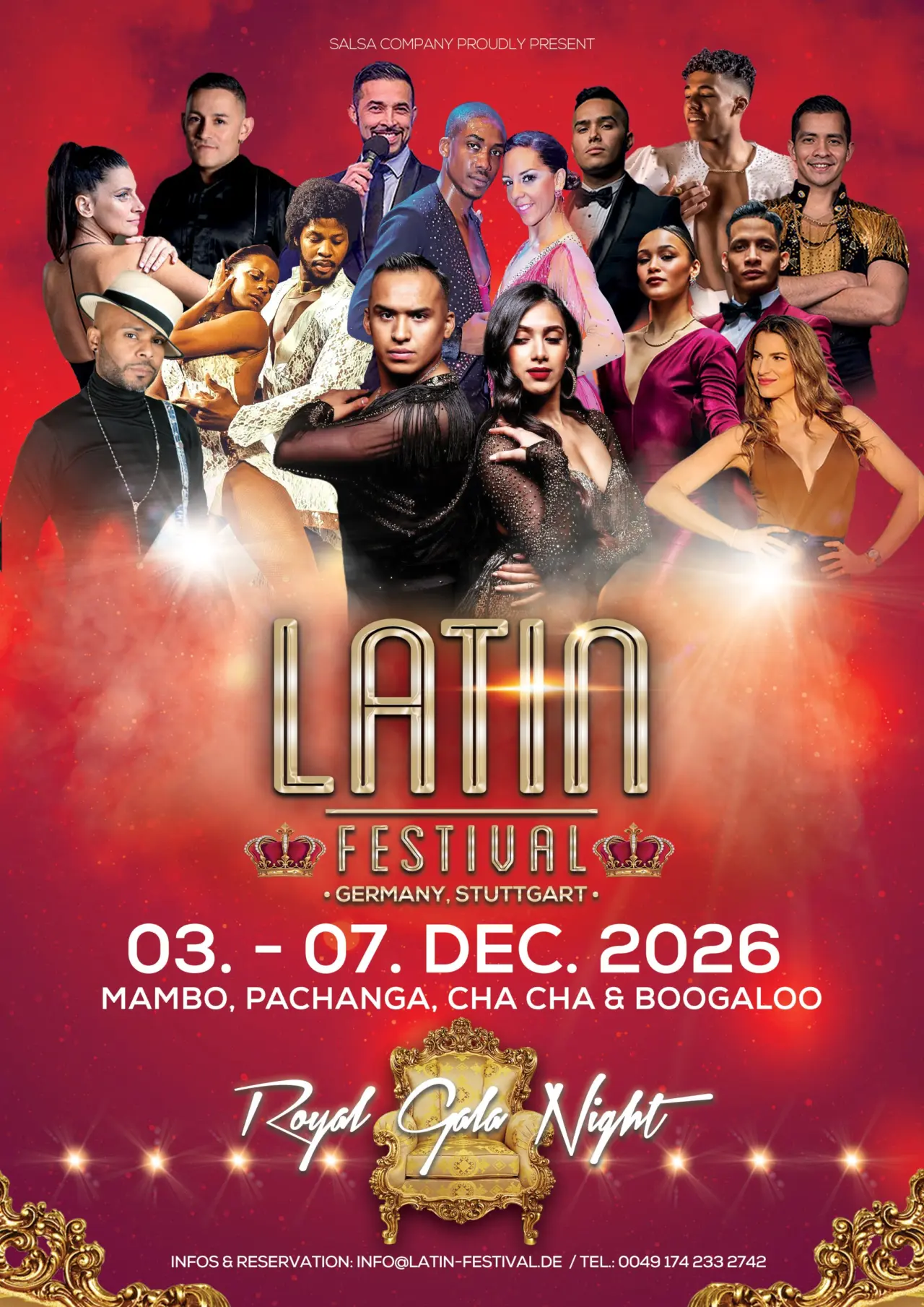 Latin Festival Germany – Stoccarda, Dicembre 2026