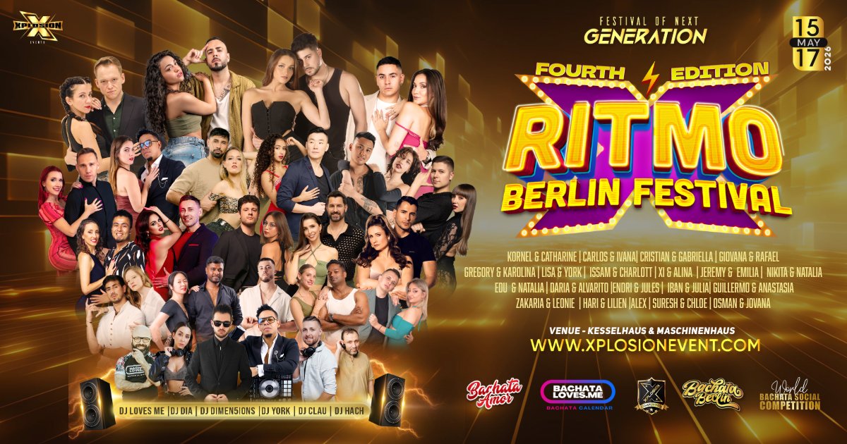 Xplosion RITMO BERLIN Festival 2026 – Фестиваль нового покоління