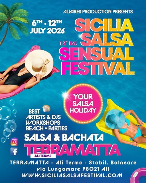 SICILIA SALSA SENSUAL FESTIVAL 2026 (12ª Edizione)