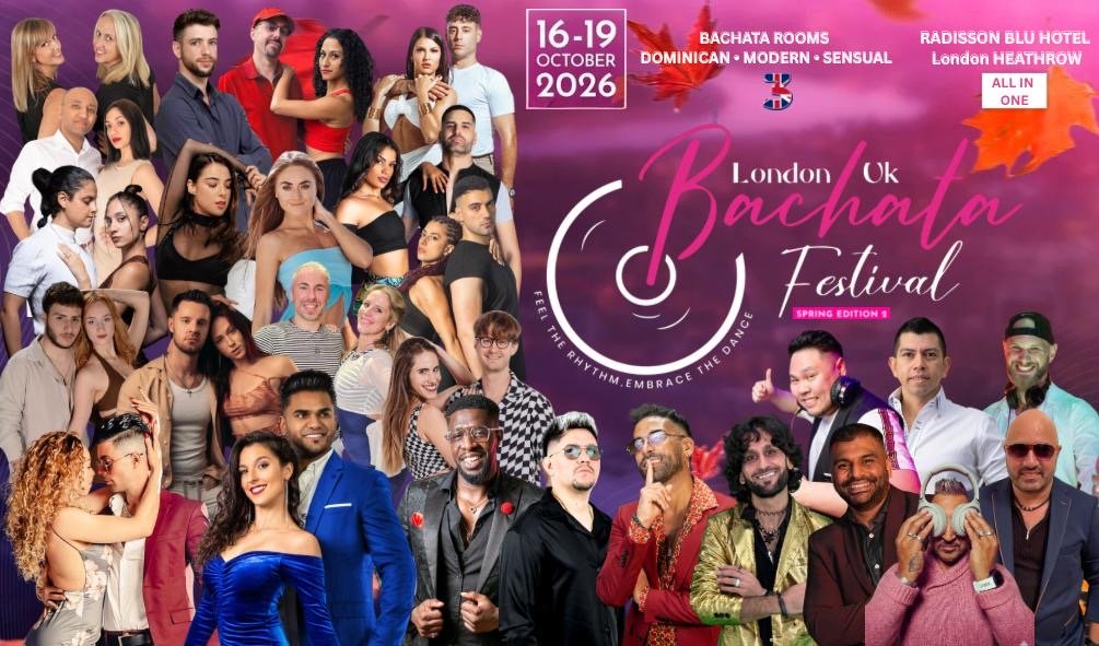 Bachata Festival London UK - Edizione Autunno 1 (16-19 ottobre 2026)